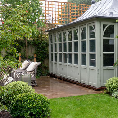 Wimbledon Common Garden with Garden Room